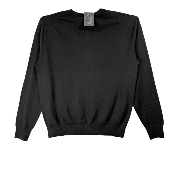 St. Johns Bay Men's Pullover Super Soft Black V-Neck Sweater Size Large NWT - Picture 2 of 10